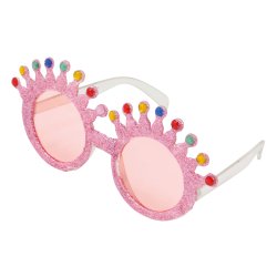 Pink glitterbriller