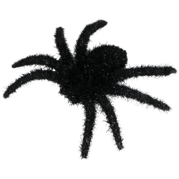 H�riga Svarta Spindlar 6st