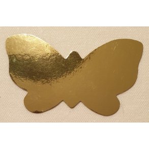 Bordkort sommerfugle GULD