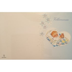 Barned�b sangkort Vugge Bl�