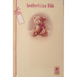 Barned�b indbydelse Bamse Rosa