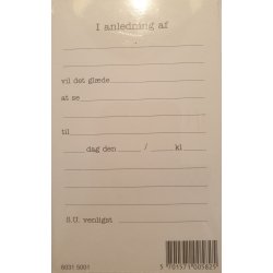 Barnedb indbydelse Babysko