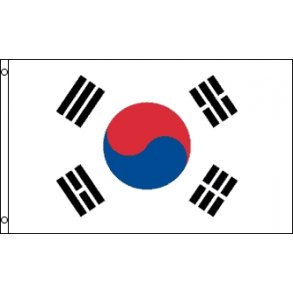 Papirflag Sydkorea p pind, A4