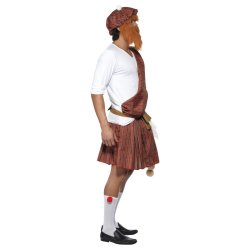 Skotte med noget under kilten