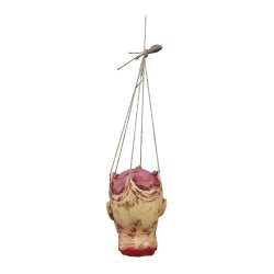 Avhugget huvud med upphngning