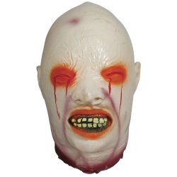 Skaldet afhugget hoved latex 