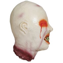 Skaldet afhugget hoved latex 