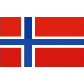 Papirflag Norge p pind A4