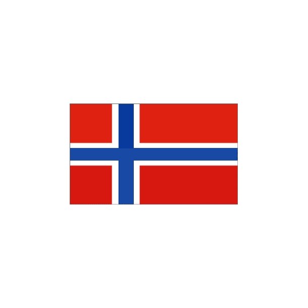 Papirflag Norge p pind A4
