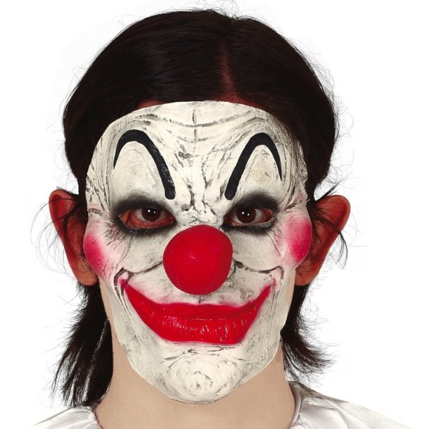 Clown mask i latex