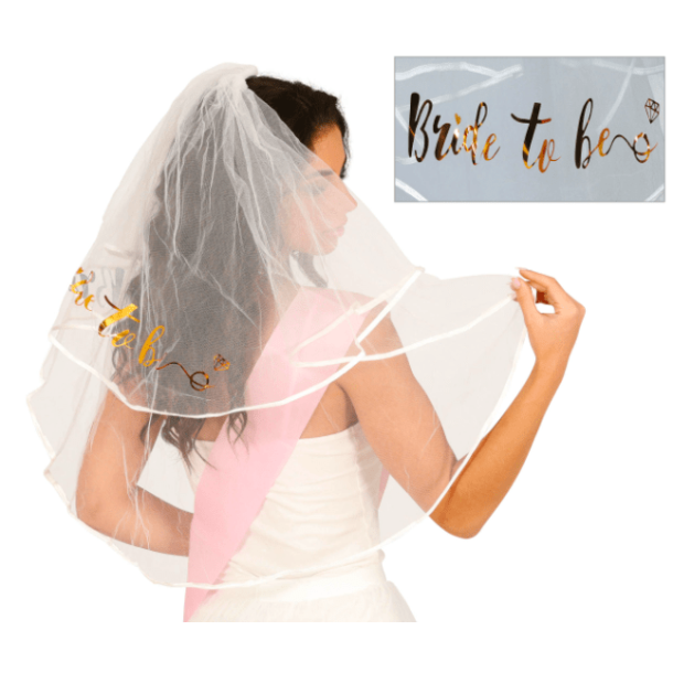 Bride to be slr - guld tekst