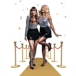 Guld tppe - 450 x 60 cm