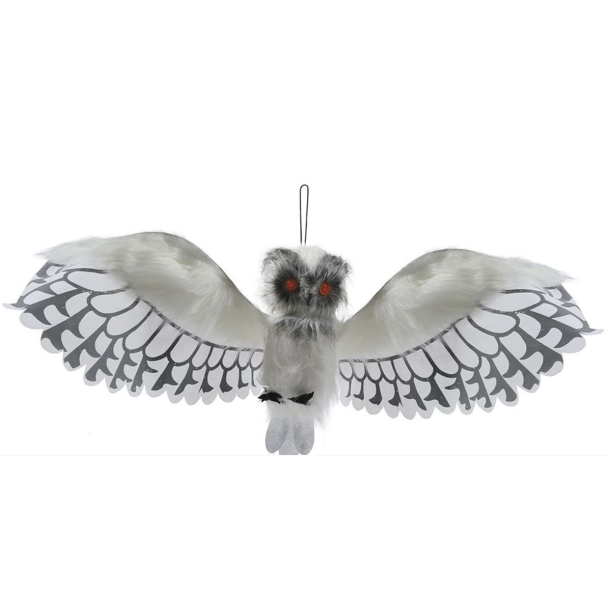 Hvid Ugle 55cm