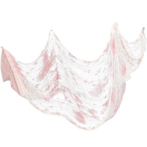 Dekorations stof 76x228 i blodig hvid