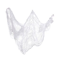 Dekorations stof 76x228cm i hvid