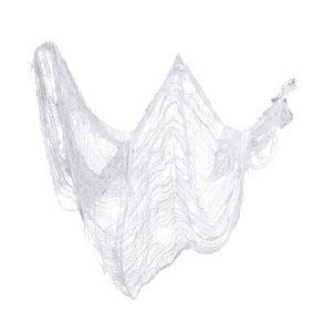 Dekorations stof 76x228cm i hvid