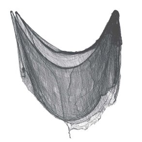 Dekorations stof 76x228 i sort