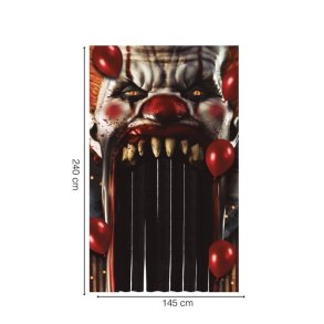 Klovne pynt - 145x240cm