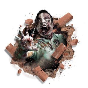 Vg dekoration - Halloween Zombie