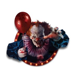 Vg dekoration - Halloween Klovn