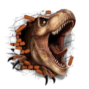 V�ggdekoration - T.rex