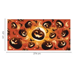 Halloween bordsduk med Pumpa tryck