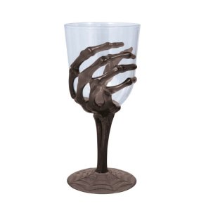 Skelet vinglas -18,5cm