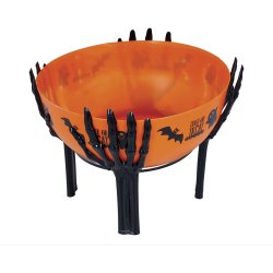 Slikskl med sorte skelet arme