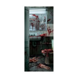 Dr och vggdekoration - Bloody Bathroom