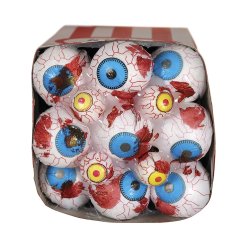 Popcornbger med blodige jne