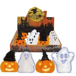 Halloween figur med ljus