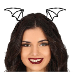 Hrband med fladdermus och sten