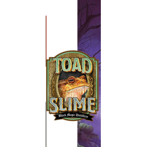 Toad Slime flaske etiket