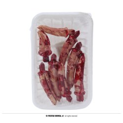 Blodige fingre i fad