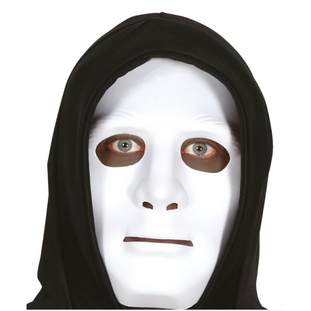 Hvid maske