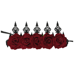 Blomster krone m. Bindeb�nd