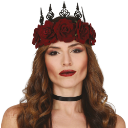 Blomster krone m. Bindeb�nd