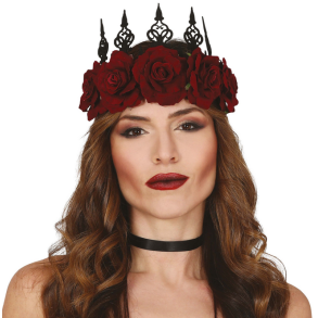 Blomster krone m. Bindeb�nd