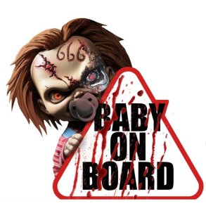 Baby on Board sticker - Halloween