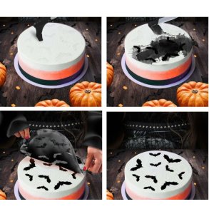 Halloween vampyr kage dekoration - 25cm