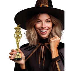 Best Costume trof - Halloween