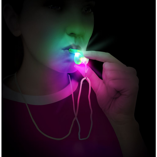 Fl�jte med lys og snor