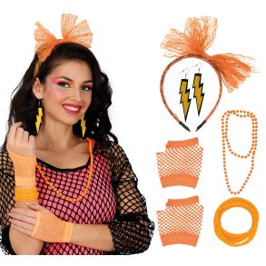 80�r s�t 5 dele - Neon orange