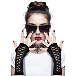 Handsker sorte - gothic