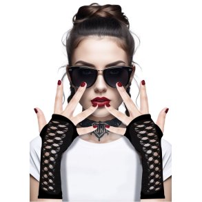 Handsker sorte - gothic