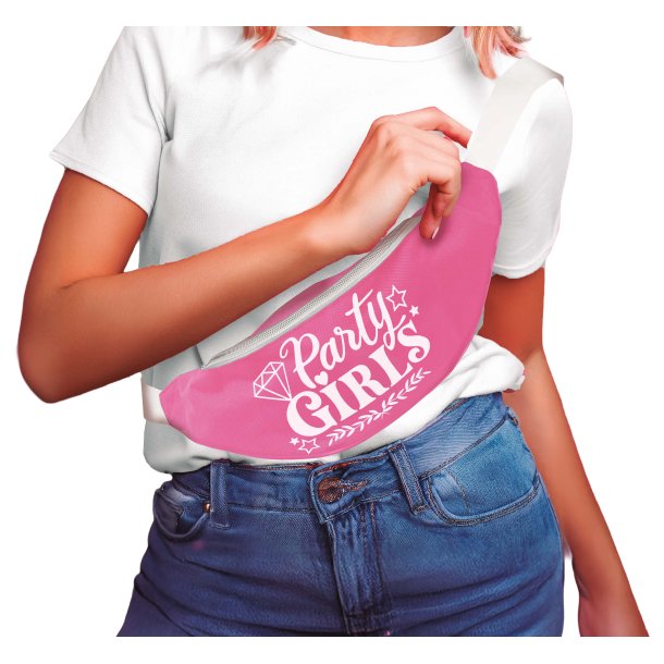 Party Girls mavetaske i pink