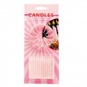 Lagkagelys lyserd 24 stk med 12 holdere