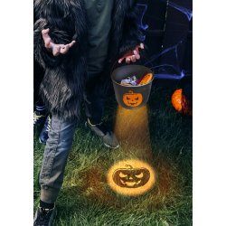 Halloween Slikspand med Lys