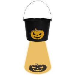 Halloween Slikspand med Lys