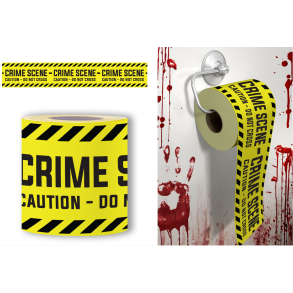 Crime Scene - toilet papir
